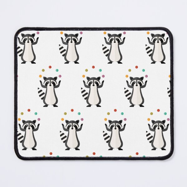 Item preview, Juggling raccoons on white designed and sold by reneesillus.
