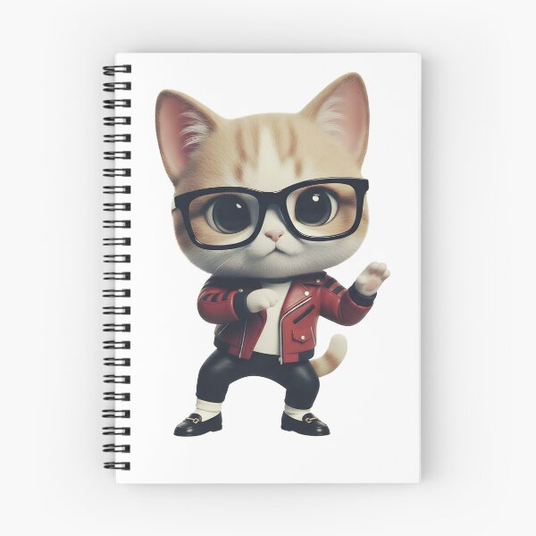 Item preview, Cute Cat Dancing Thriller Michael Jackson King of Pop T-Shirt designed and sold by BiakiaPrints.