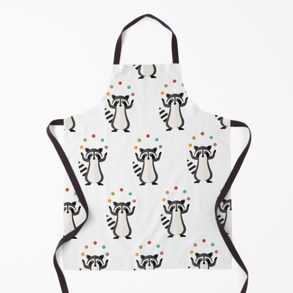 Item preview, Juggling raccoons on white designed and sold by reneesillus.