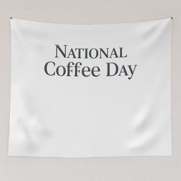 Item preview, National Coffee Day Celebration Design designed and sold by Sendowart.