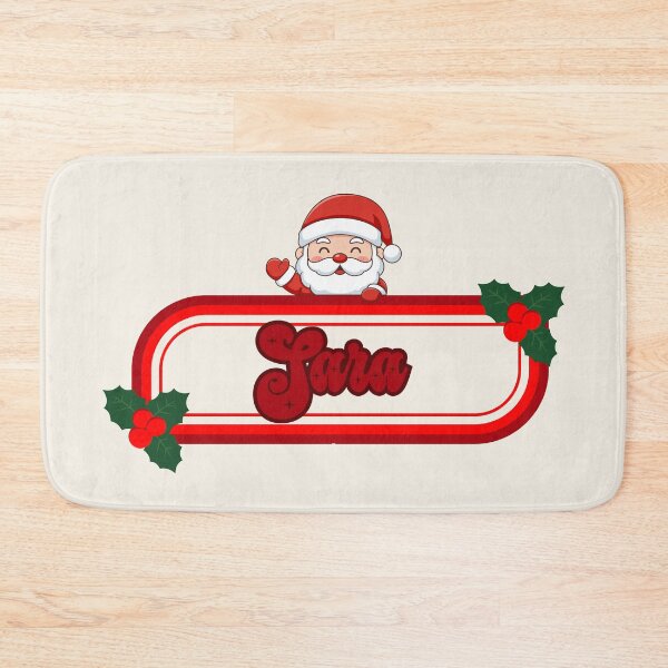 Item preview, Sara and Santa Claus designed and sold by ArtCraftLab.