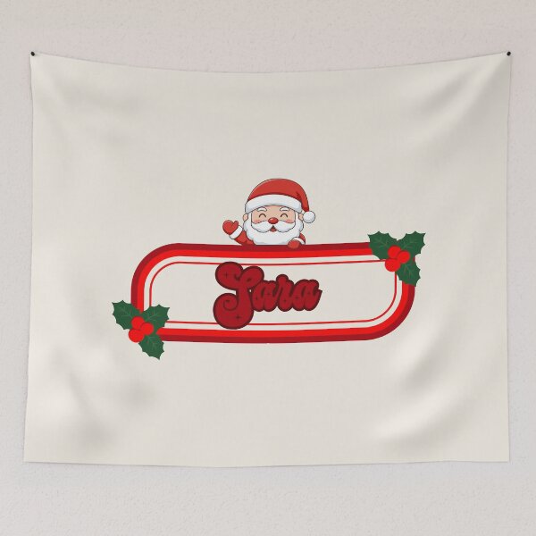 Item preview, Sara and Santa Claus designed and sold by ArtCraftLab.