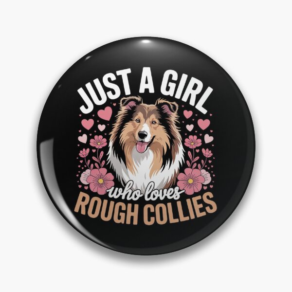 Item preview, Floral Rough Collie Dog Just A Girl Who Loves Rough Collies  designed and sold by MathisBellanger.
