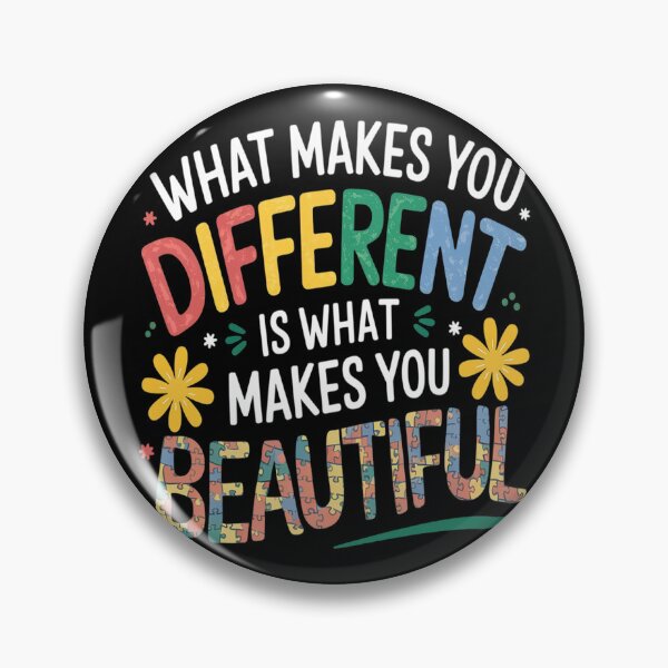 Item preview, Coquette Autism What Makes You Different Makes You Beautiful designed and sold by lilLilaBatArt.