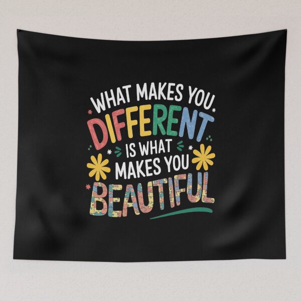 Item preview, Coquette Autism What Makes You Different Makes You Beautiful designed and sold by lilLilaBatArt.