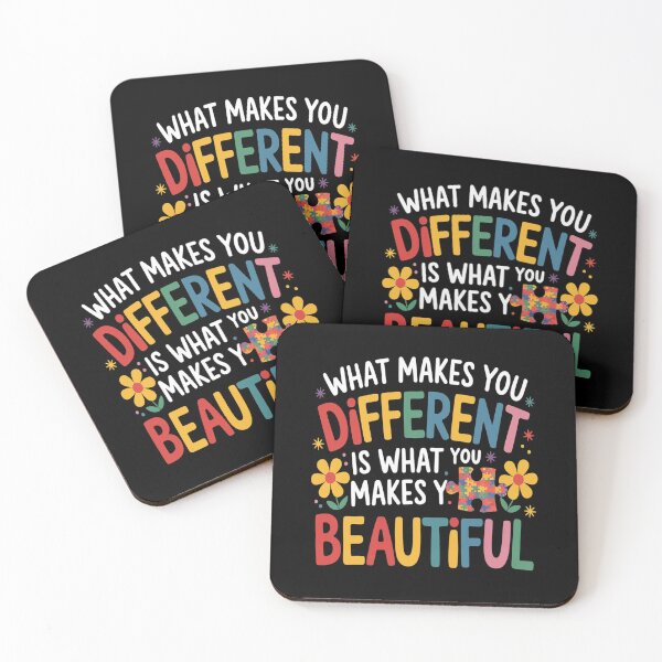 Item preview, Coquette Autism What Makes You Different Makes You Beautiful  designed and sold by CombatTask.