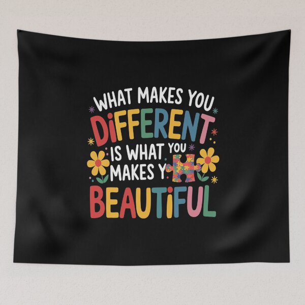 Item preview, Coquette Autism What Makes You Different Makes You Beautiful  designed and sold by CombatTask.