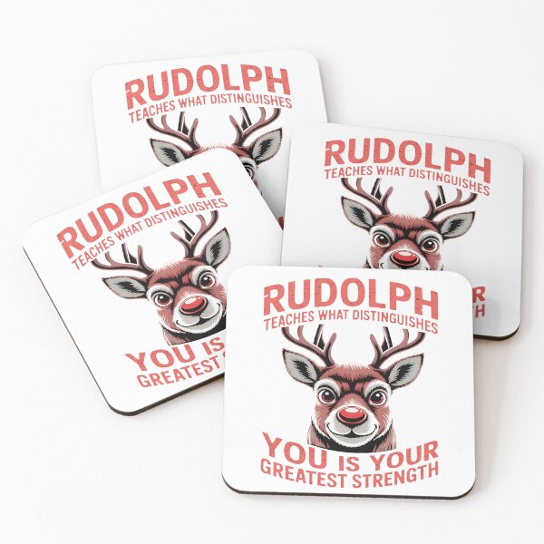 Item preview, Rudolph – The Strength of Your Uniqueness designed and sold by Art-Arcade6.
