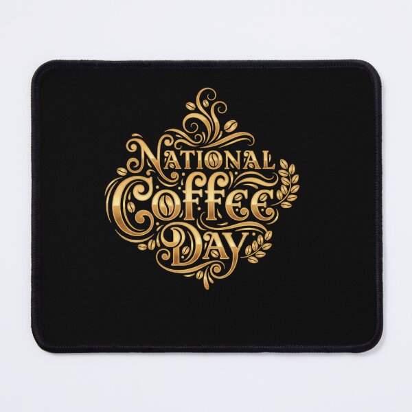 Item preview, National Coffee Day Celebration Design designed and sold by Sendowart.