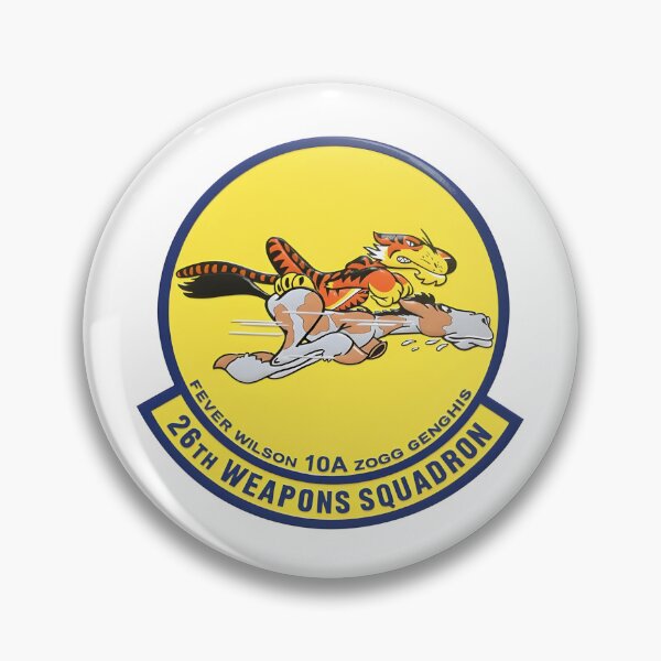 Item preview, 26th Weapons Squadron - Tiger Rider Patch designed and sold by CharlieDesings.