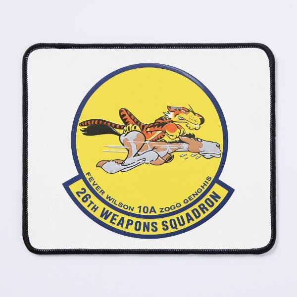 Item preview, 26th Weapons Squadron - Tiger Rider Patch designed and sold by CharlieDesings.