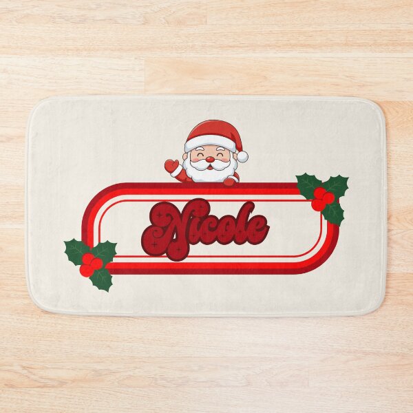 Item preview, Nicole and Santa Claus designed and sold by ArtCraftLab.
