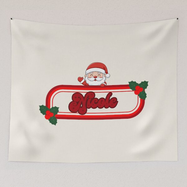 Item preview, Nicole and Santa Claus designed and sold by ArtCraftLab.