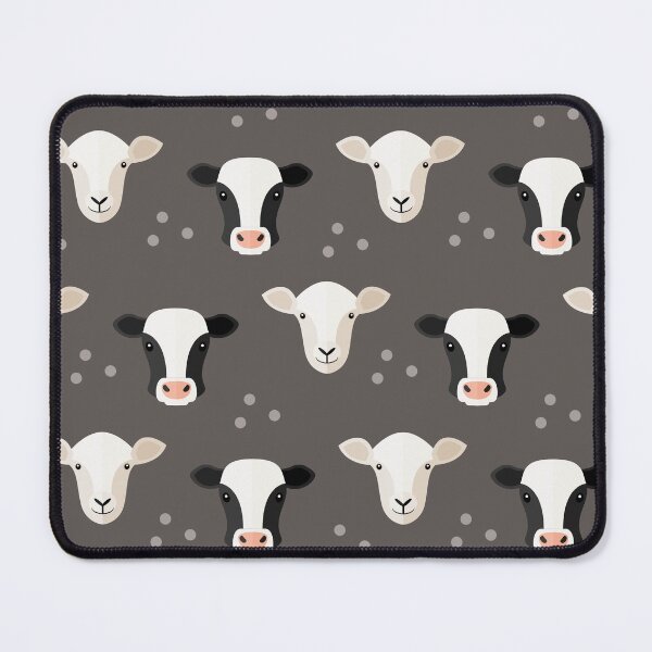 Item preview, Farm animals on grey designed and sold by reneesillus.