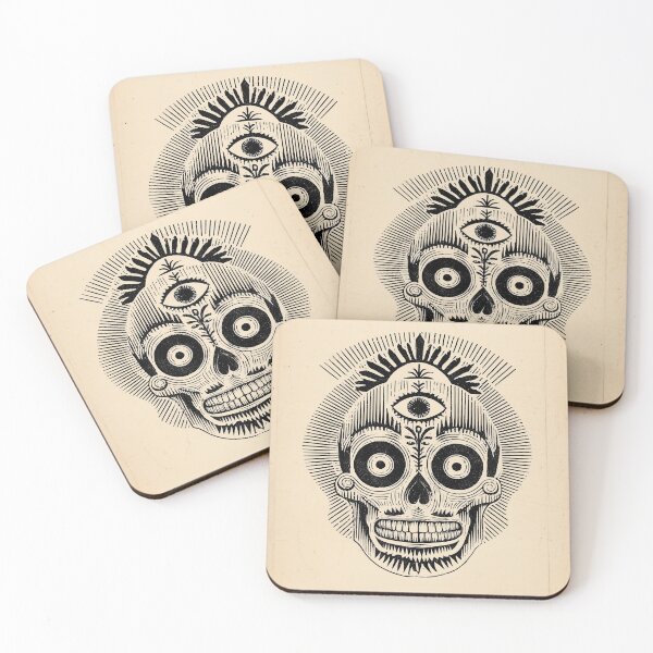 Item preview, Surreal Skull with All-Seeing Eye designed and sold by lautir.