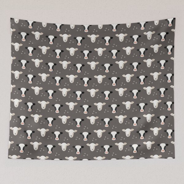 Item preview, Farm animals on grey designed and sold by reneesillus.