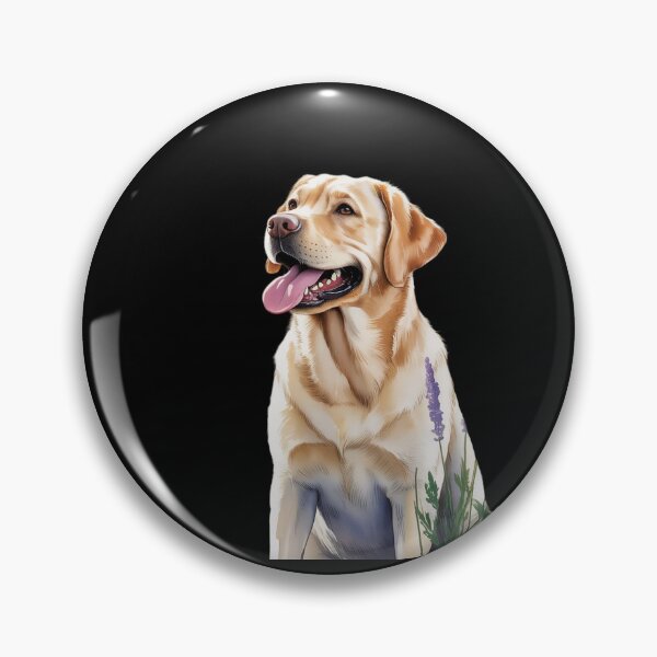 Item preview, Floral Wildflower Dog Labrador Retriever 1  designed and sold by MathisBellanger.