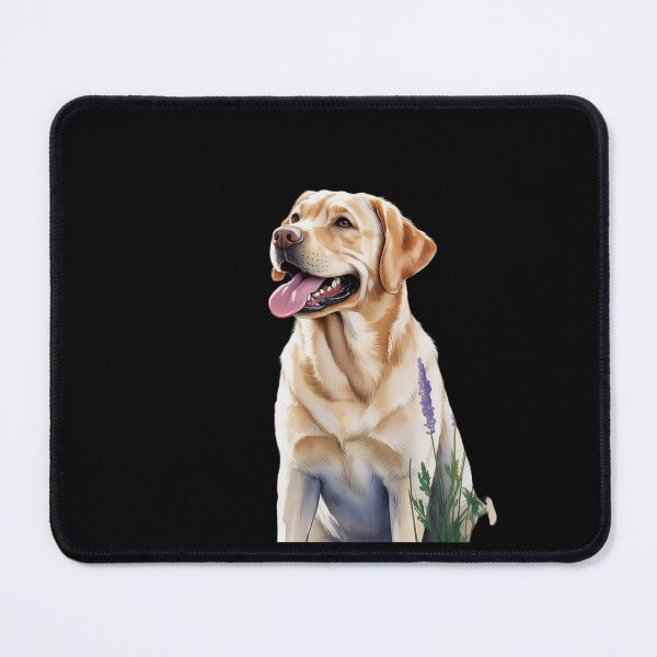 Item preview, Floral Wildflower Dog Labrador Retriever 1 designed and sold by MathisBellanger.