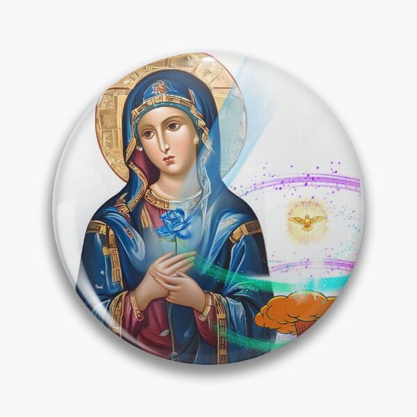 Item preview, Art and Religion into the Digital : Virgin Mary  into the contemporary age designed and sold by QuasarDigitalSurrealism.
