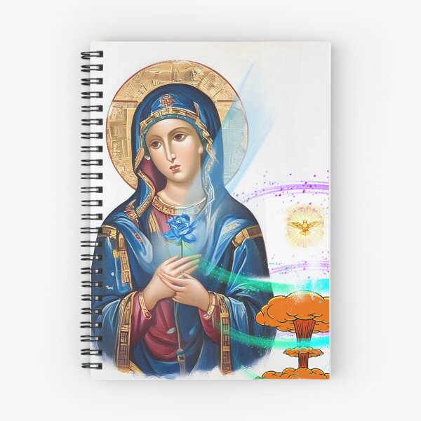 Item preview, Art and Religion into the Digital : Virgin Mary  into the contemporary age designed and sold by QuasarDigitalSurrealism.