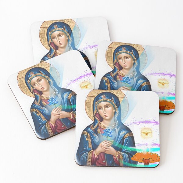 Item preview, Art and Religion into the Digital : Virgin Mary  into the contemporary age designed and sold by QuasarDigitalSurrealism.
