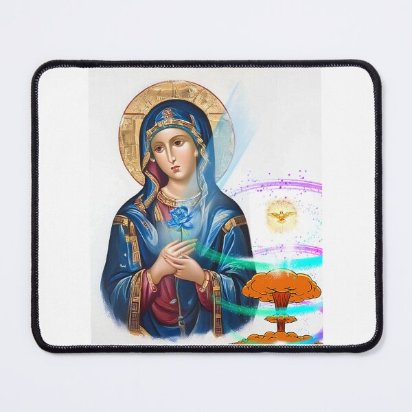 Item preview, Art and Religion into the Digital : Virgin Mary  into the contemporary age designed and sold by QuasarDigitalSurrealism.