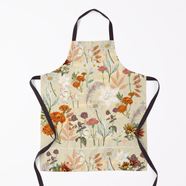 Artikelvorschau, Vintage-Boho-Ästhetik mit Wildblumenmuster – Zartes botanisches Blumenmuster entworfen und verkauft von ZEYCAT.