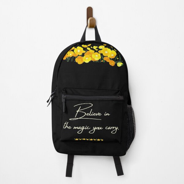 Item preview, Believe in the Magic You Carry – Floral Affirmation designed and sold by Hadiya-Bravo-Art.