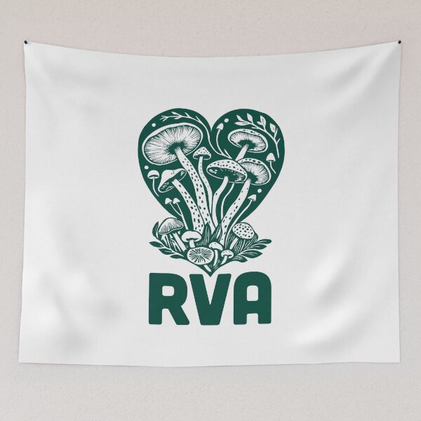 Item preview, RVA MUSHROOM YOUR WAY! designed and sold by LizzieDesignz.