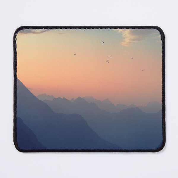 Item preview, Mountain Sunrise Haze designed and sold by Dyrk Wyst Redbubble Shop.