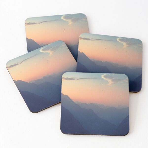 Item preview, Mountain Sunrise Haze designed and sold by Dyrk Wyst Redbubble Shop.