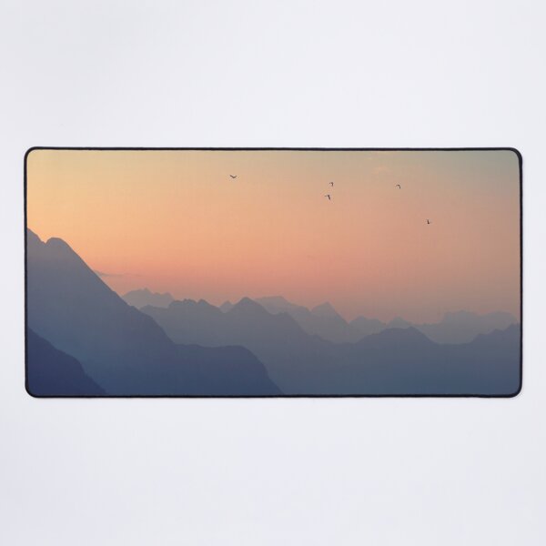 Item preview, Mountain Sunrise Haze designed and sold by Dyrk Wyst Redbubble Shop.