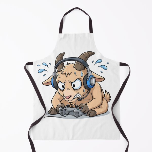 Item preview, Focused Sweaty Goat Gamer designed and sold by LoganDzign.