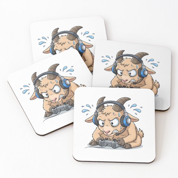 Item preview, Focused Sweaty Goat Gamer designed and sold by LoganDzign.