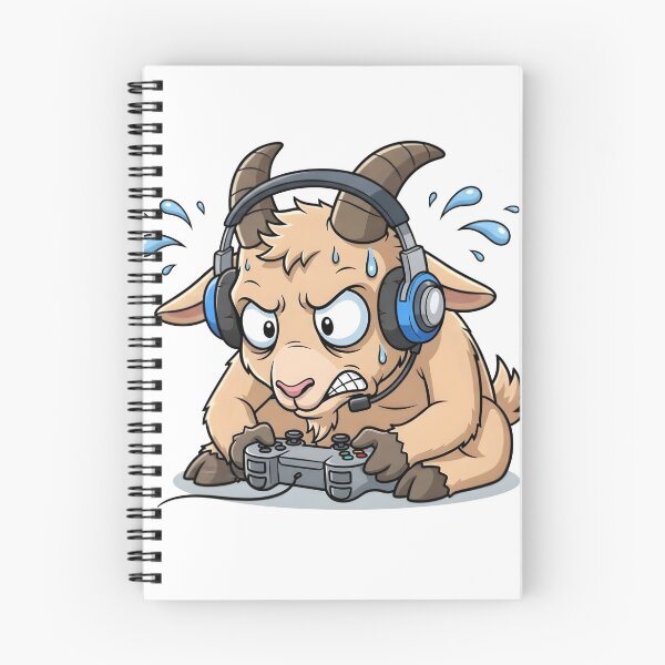 Item preview, Focused Sweaty Goat Gamer designed and sold by LoganDzign.