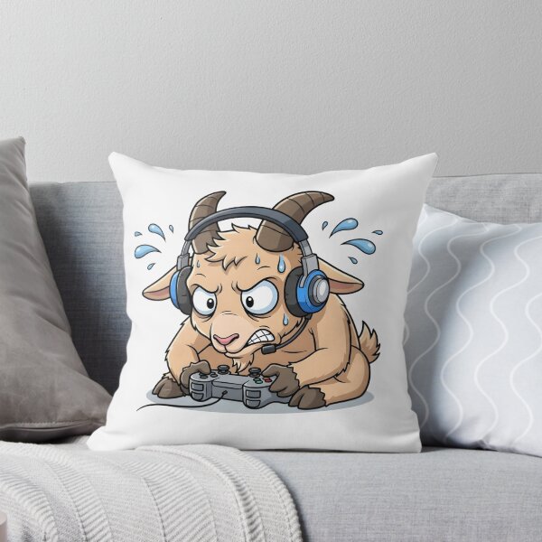 Item preview, Focused Sweaty Goat Gamer designed and sold by LoganDzign.
