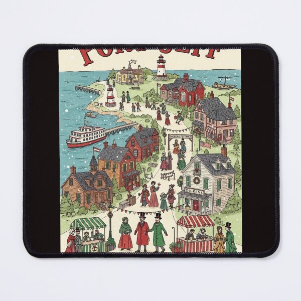 Item preview, Port Jeff Dickens designed and sold by FitEnvy.