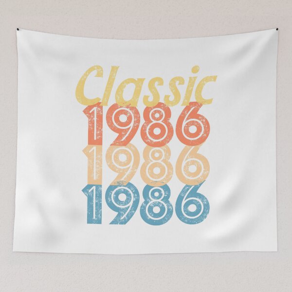 Item preview, 1986 vintage RETRO birthday designed and sold by Mmastert.