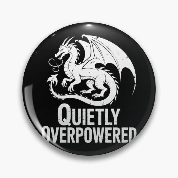 Item preview, Quietly Overpowered designed and sold by theartfulaspie.