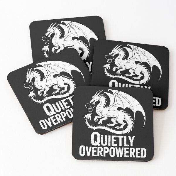 Item preview, Quietly Overpowered designed and sold by theartfulaspie.