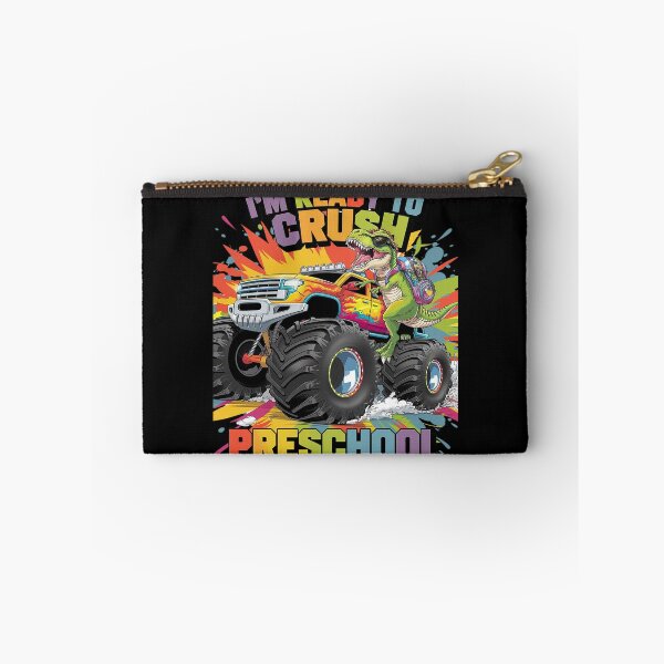 Item preview, Crush Preschool Dinosaur Back to School Boys  designed and sold by lilLilaBatArt.