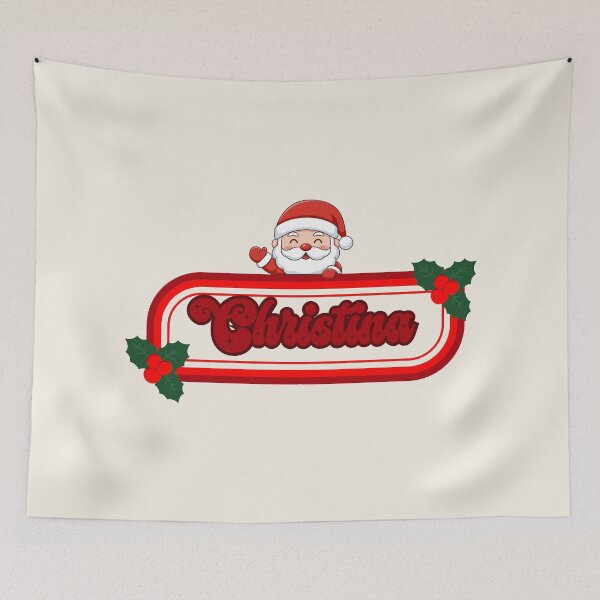 Item preview, Christina and Santa Claus designed and sold by ArtCraftLab.
