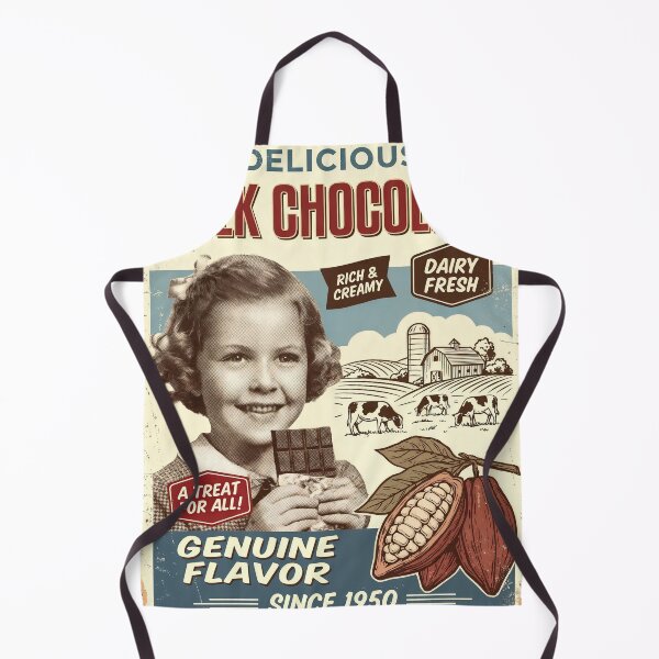 Item preview, Sweet Nostalgia: Vintage Milk Chocolate Delight designed and sold by ForeverPrintsOK.