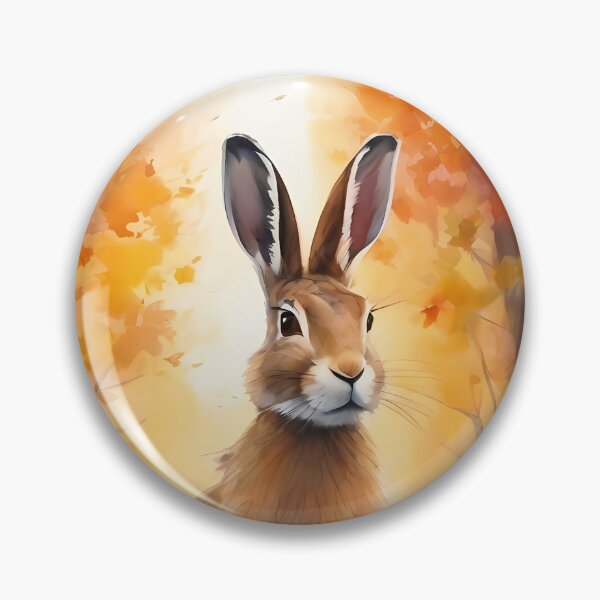 Item preview, Wild Hare in Fall Forest designed and sold by CalmnessbyChoice.