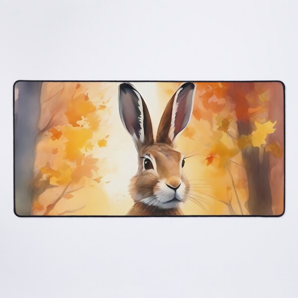 Item preview, Wild Hare in Fall Forest designed and sold by CalmnessbyChoice.
