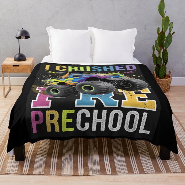 Item preview, Crush Preschool First Day of School Boys designed and sold by lilLilaBatArt.