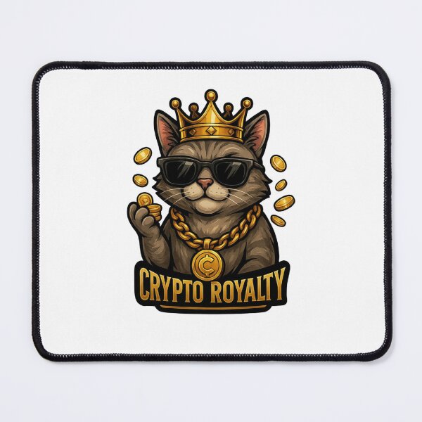 Item preview, Crypto Royalty King Cat Artwork designed and sold by Pixostick.