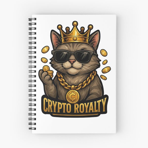 Item preview, Crypto Royalty King Cat Artwork designed and sold by Pixostick.