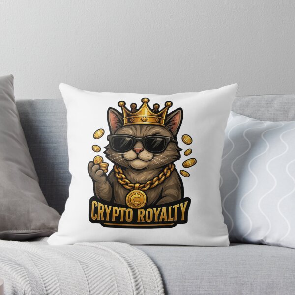 Item preview, Crypto Royalty King Cat Artwork designed and sold by Pixostick.