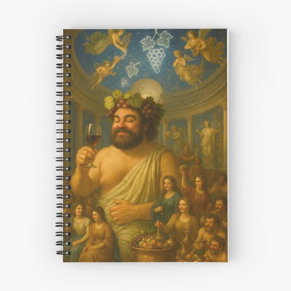 Artikelvorschau, Bacchus genießt seinen Wein entworfen und verkauft von Halifaxartguy.